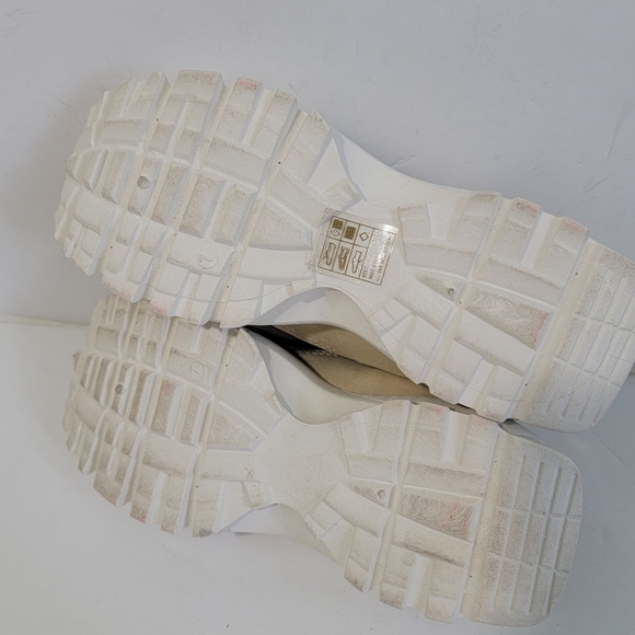 Jessica Carlife SIDNEY Womens Sneaker Sz 7 Green Yellow White Chunky Athleisure - Picture 7 of 12